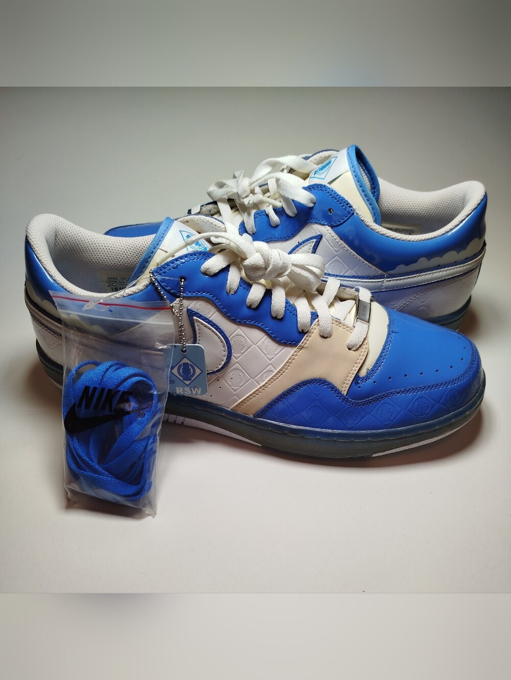 Nike Court Force Low Premium, Ryo the Skywalker Glo in the dark 318499 411